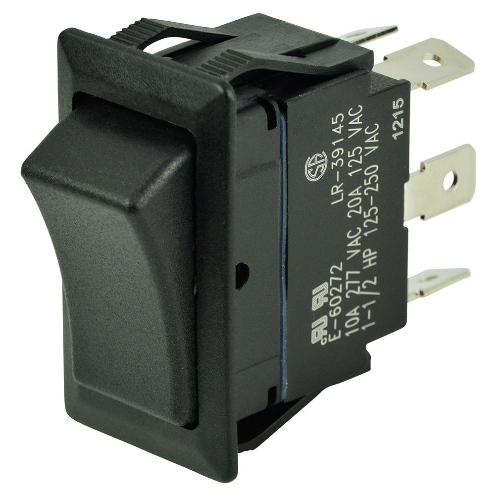 BEP 1001712 DPDT ROCKER SWITCH - 12V/24V - ON/OFF/ON - The Twister Group Tools product
