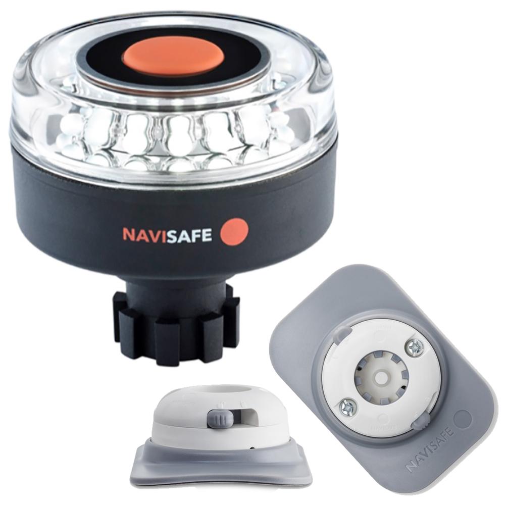 NAVISAFE 042KIT4 NAVILIGHT 360° 2NM W/NAVIBOLT BASE & RIB MOUNT - WHITE - The Twister Group Tools product