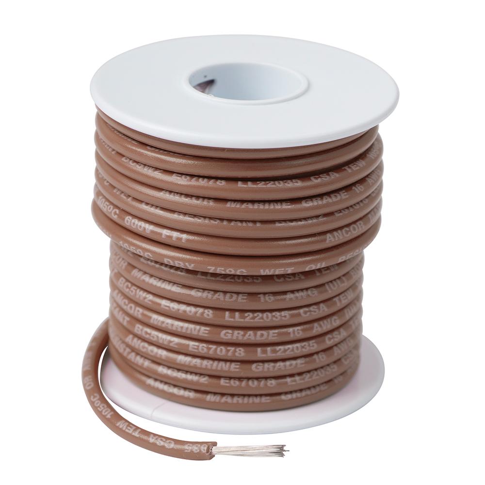 ANCOR 105825 TAN 12 AWG TINNED COPPER WIRE - 250 - The Twister Group Tools product