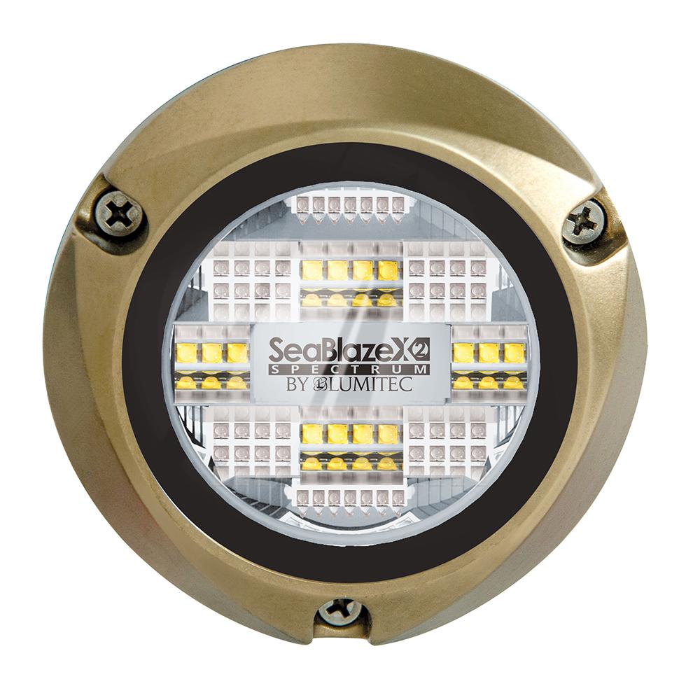LUMITEC 101515 SEABLAZE X2 SPECTRUM UNDERWATER LIGHT RGBW - High quality product image showing LUMITEC 101515 SEABLAZE X2 SPECTRUM UNDERWATER LIGHT RGBW details and features