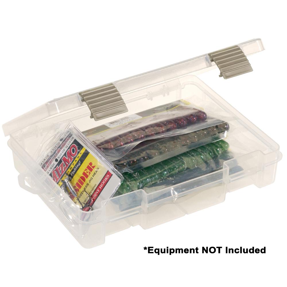 PLANO 2371500 PROLATCH OPEN-COMPARTMENT STOWAWAY HALF-SIZE 3700 - CLEAR - High quality product image showing PLANO 2371500 PROLATCH OPEN-COMPARTMENT STOWAWAY HALF-SIZE 3700 - CLEAR details and features