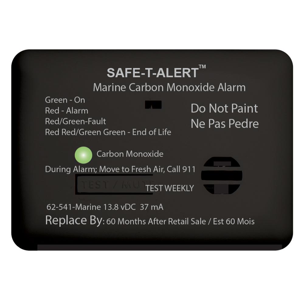 SAFE-T-ALERT 62-541-R-MARINE-BL 62 SERIES CARBON MONOXIDE ALARM W/RELAY - 12V - 62-541-R-MARINE - SURFACE MOUNT - BLACK - High quality product image showing SAFE-T-ALERT 62-541-R-MARINE-BL 62 SERIES CARBON MONOXIDE ALARM W/RELAY - 12V - 62-541-R-MARINE - SURFACE MOUNT - BLACK details and features