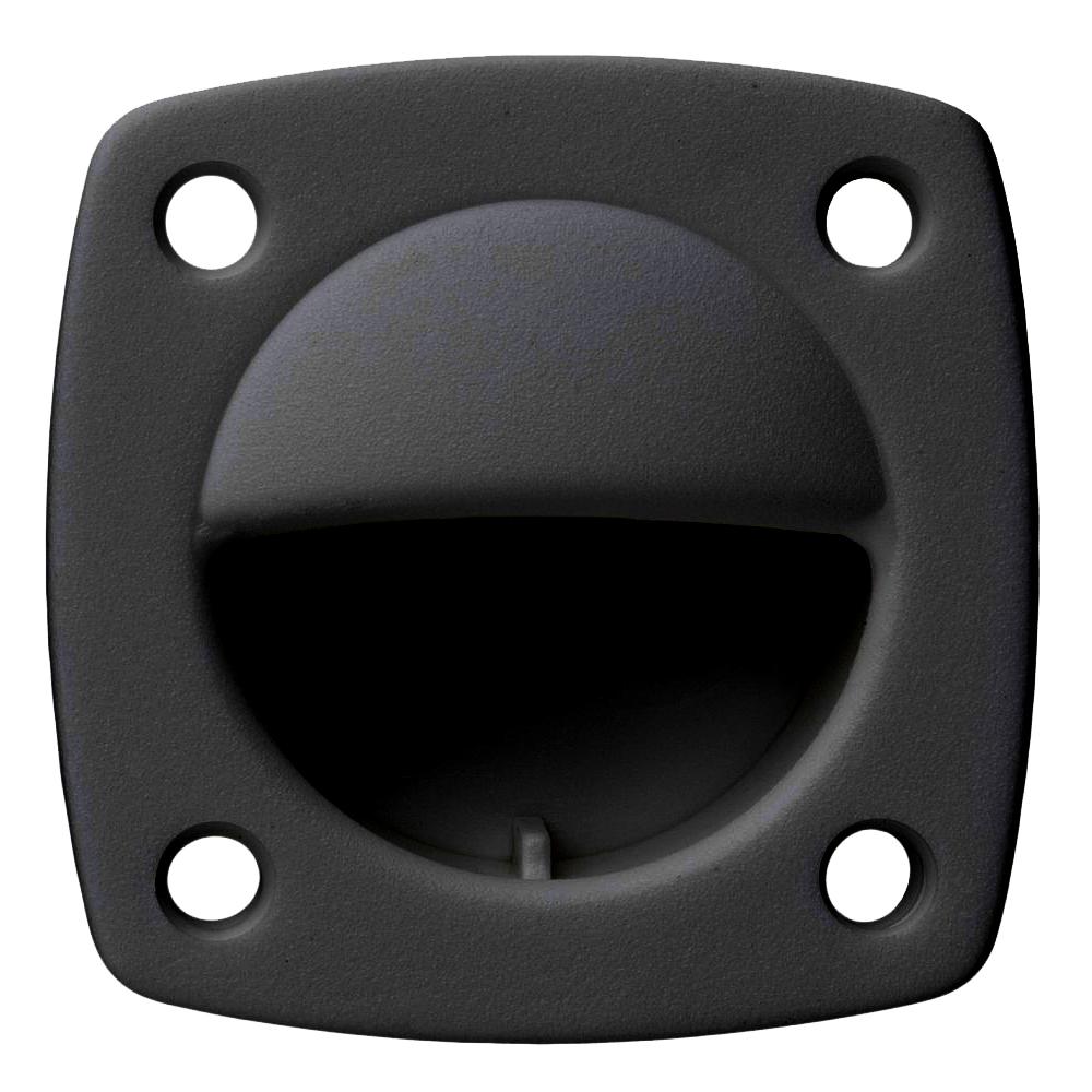 WHITECAP 3360B NYLON FLUSH PULL - SMALL - BLACK - High quality product image showing WHITECAP 3360B NYLON FLUSH PULL - SMALL - BLACK details and features