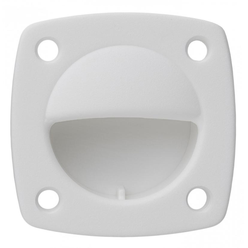 WHITECAP 3360W NYLON FLUSH PULL - SMALL - WHITE