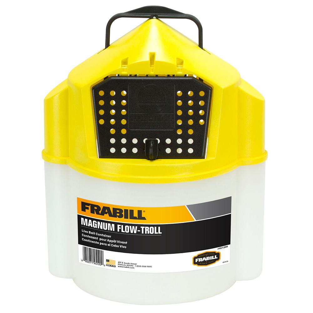 FRABILL 451200 MAGNUM FLOW TROLL BUCKET - 10 QUART - High quality product image showing FRABILL 451200 MAGNUM FLOW TROLL BUCKET - 10 QUART details and features