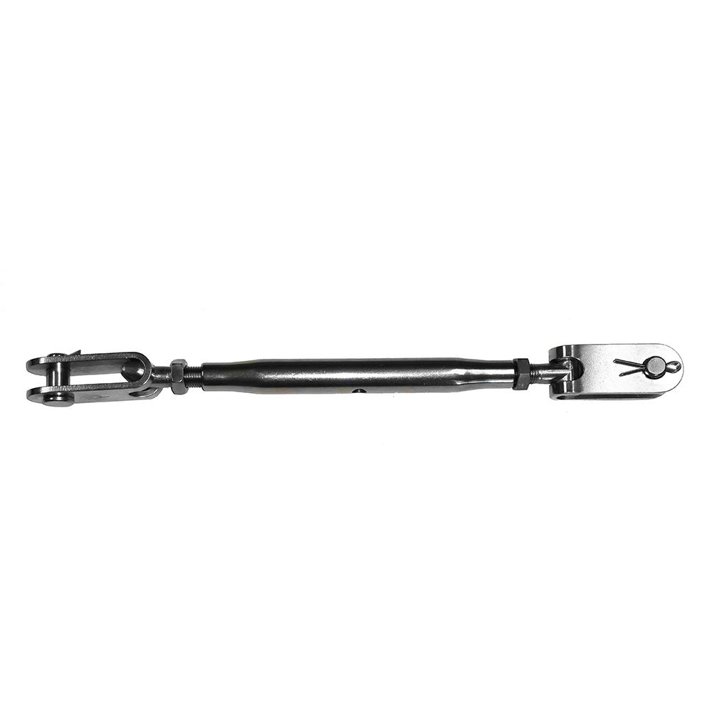 C. SHERMAN JOHNSON 06-110 JAW/JAW TUBULAR TURNBUCKLE T-STYLE 3/8-24 THREAD - High quality product image showing C. SHERMAN JOHNSON 06-110 JAW/JAW TUBULAR TURNBUCKLE T-STYLE 3/8-24 THREAD details and features