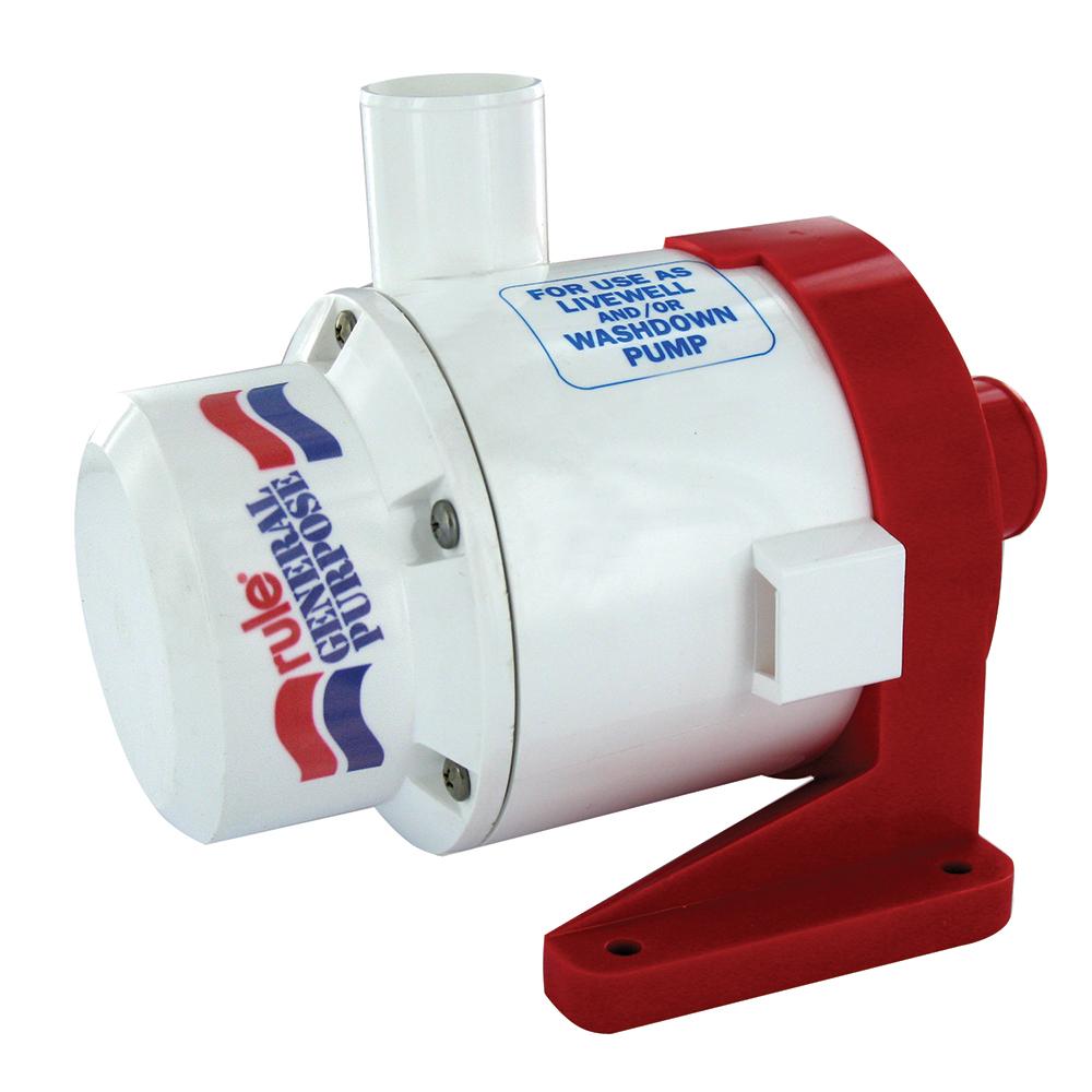 RULE 18A 3700 GPH GENERAL PURPOSE END SUCTION CENTRIFUGAL PUMP - 24V - The Twister Group Tools product