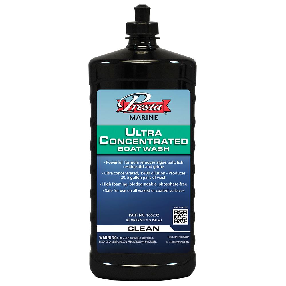 PRESTA 166232 MARINE ULTRA CONCENTRATED BOAT WASH - 32OZ - The Twister Group Tools product