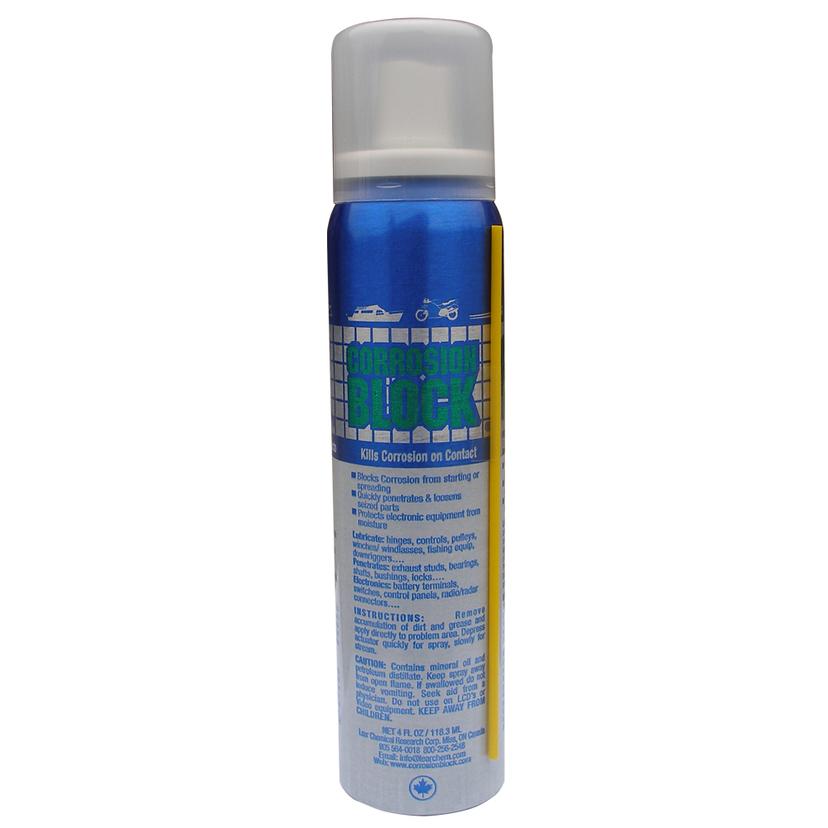 CORROSION BLOCK 20002 LIQUID PUMP SPRAY - 4OZ - NON-HAZMAT, NON-FLAMMABLE & NON-TOXIC