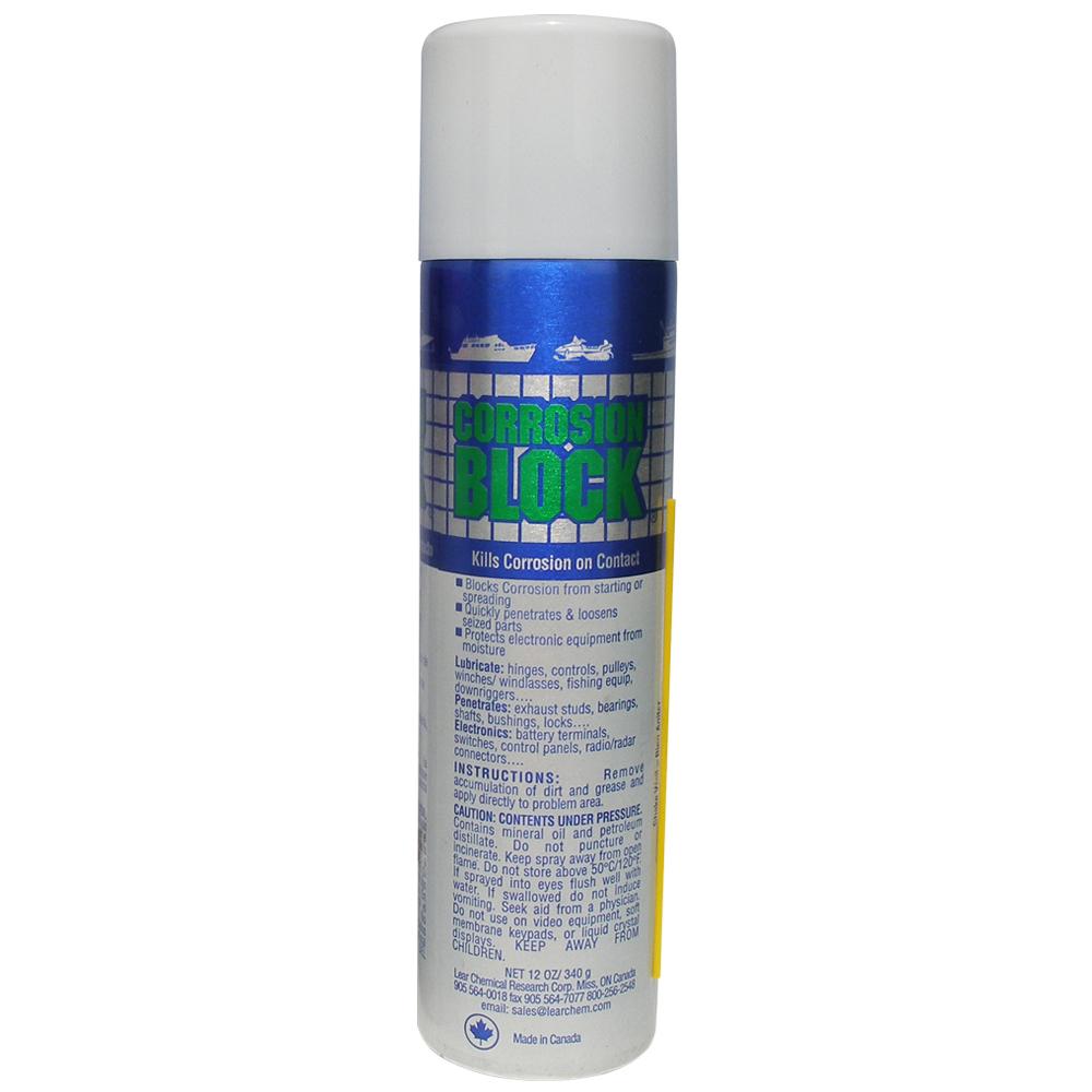 CORROSION BLOCK 20012 12OZ AEROSOL CAN - NON-HAZMAT, NON-FLAMMABLE & NON-TOXIC - High quality product image showing CORROSION BLOCK 20012 12OZ AEROSOL CAN - NON-HAZMAT, NON-FLAMMABLE & NON-TOXIC details and features