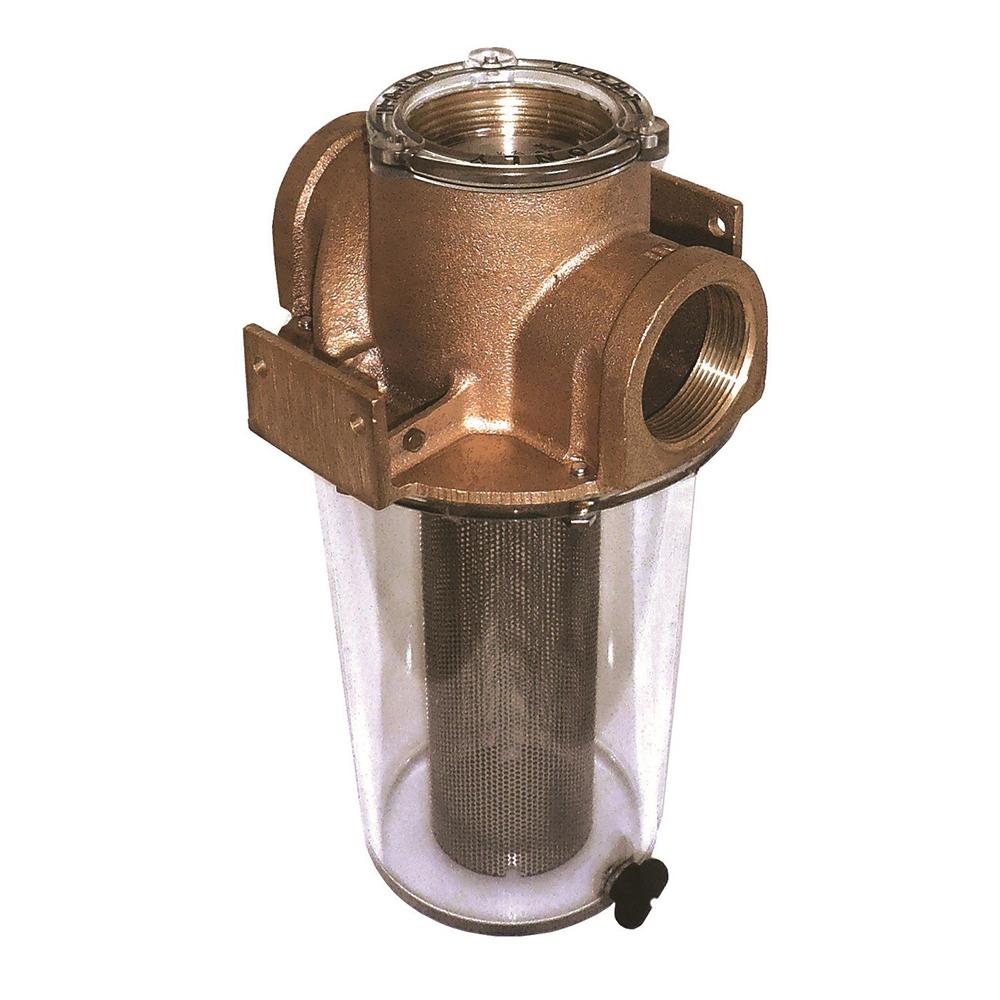 GROCO ARG-1000-S ARG-1000 SERIES 1 INCH RAW WATER STRAINER W/STAINLESS STEEL BASKET - High quality product image showing GROCO ARG-1000-S ARG-1000 SERIES 1 INCH RAW WATER STRAINER W/STAINLESS STEEL BASKET details and features