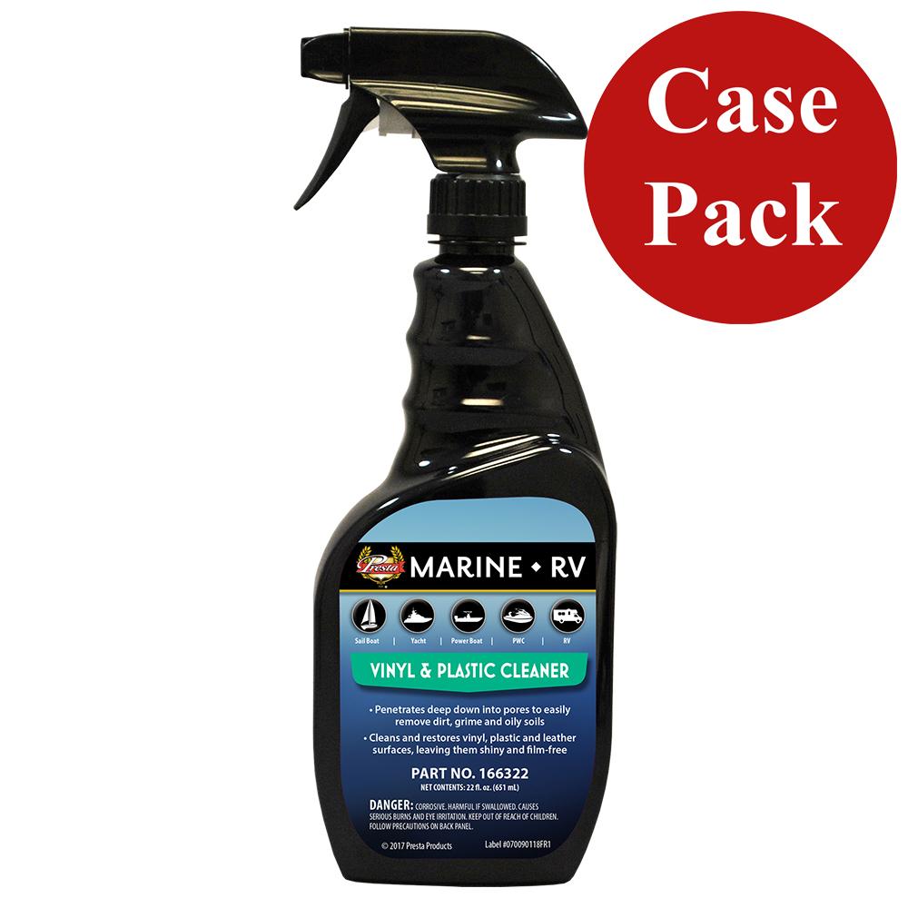 PRESTA 166322CASE MARINE VINYL & PLASTIC CLEANER - 22OZ - (CASE OF 12) - High quality product image showing PRESTA 166322CASE MARINE VINYL & PLASTIC CLEANER - 22OZ - (CASE OF 12) details and features