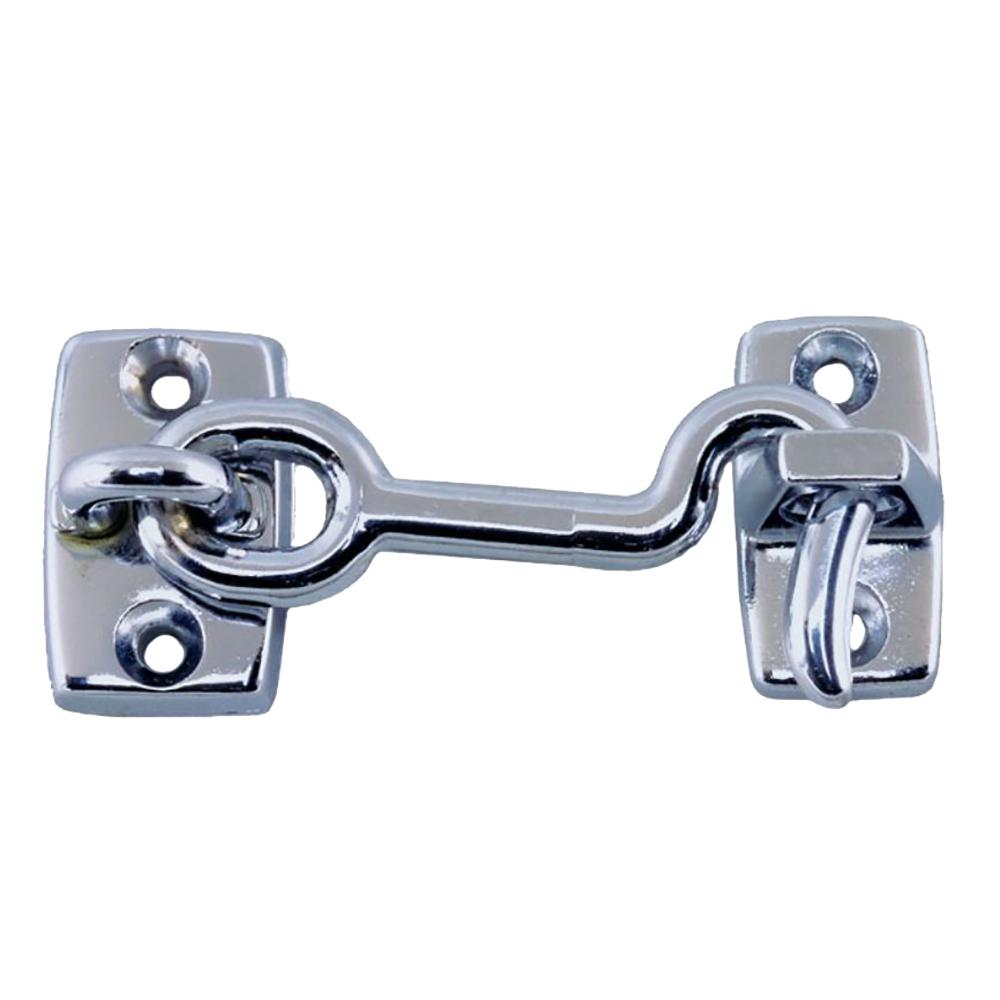 PERKO 1199DP3CHR CHROME PLATED ZINC CABIN DOOR HOOK - 3 INCH - The Twister Group Tools product