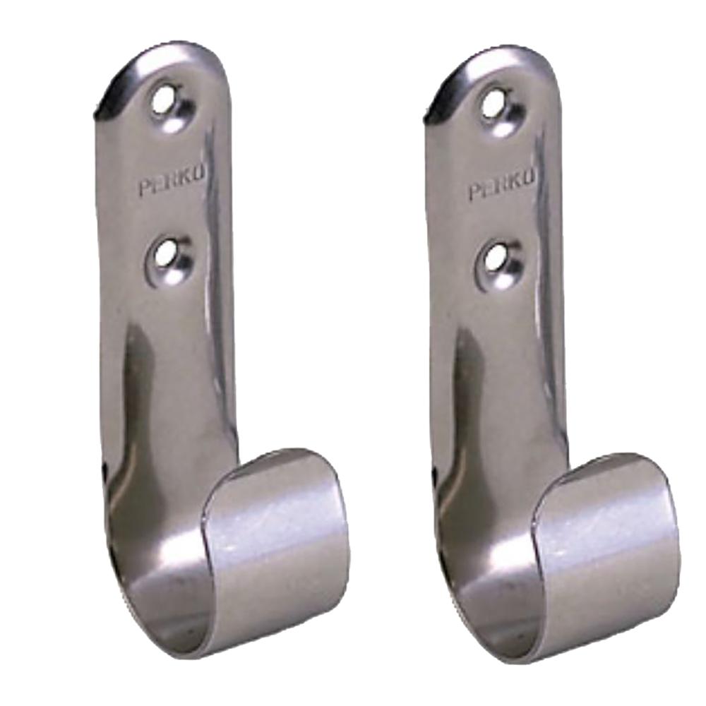 PERKO 0492DP0STS STAINLESS STEEL BOAT HOOK HOLDERS - PAIR - The Twister Group Tools product