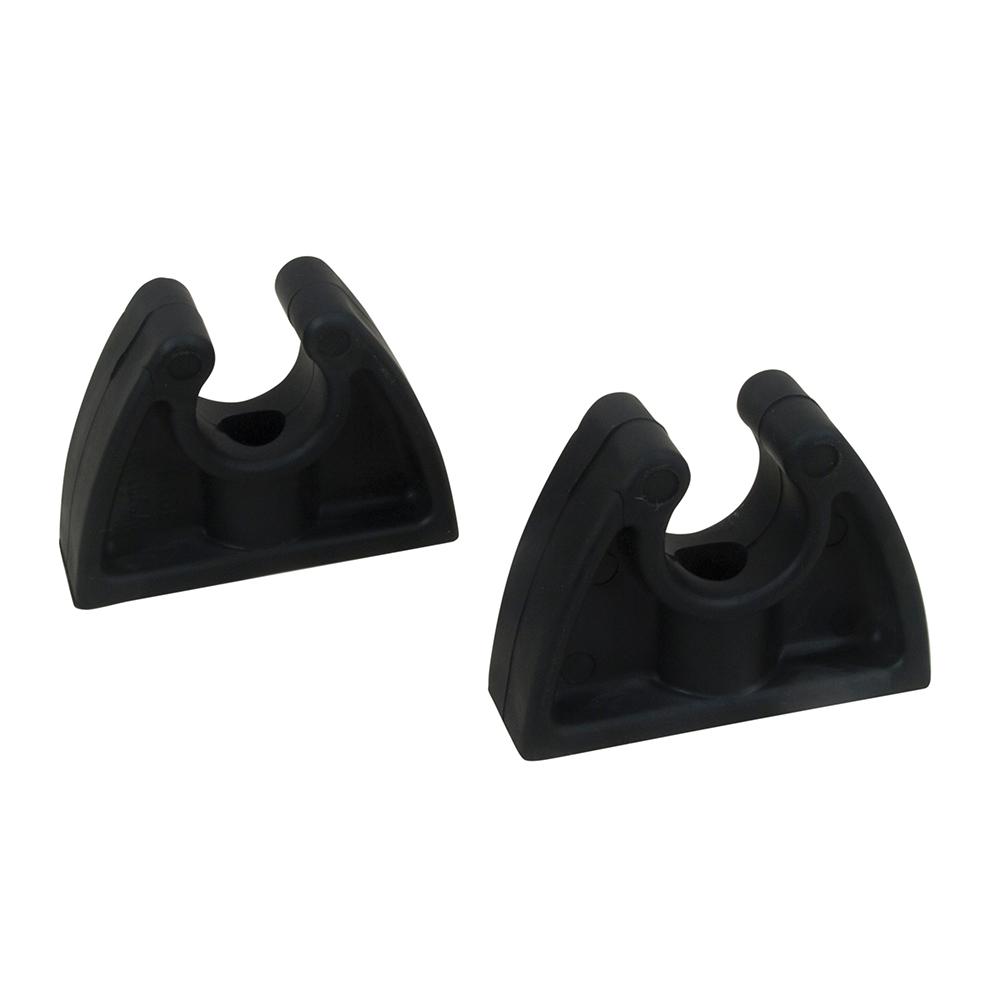PERKO 0477DP0BLK POLE STORAGE CLIPS - BLACK - PAIR - The Twister Group Tools product