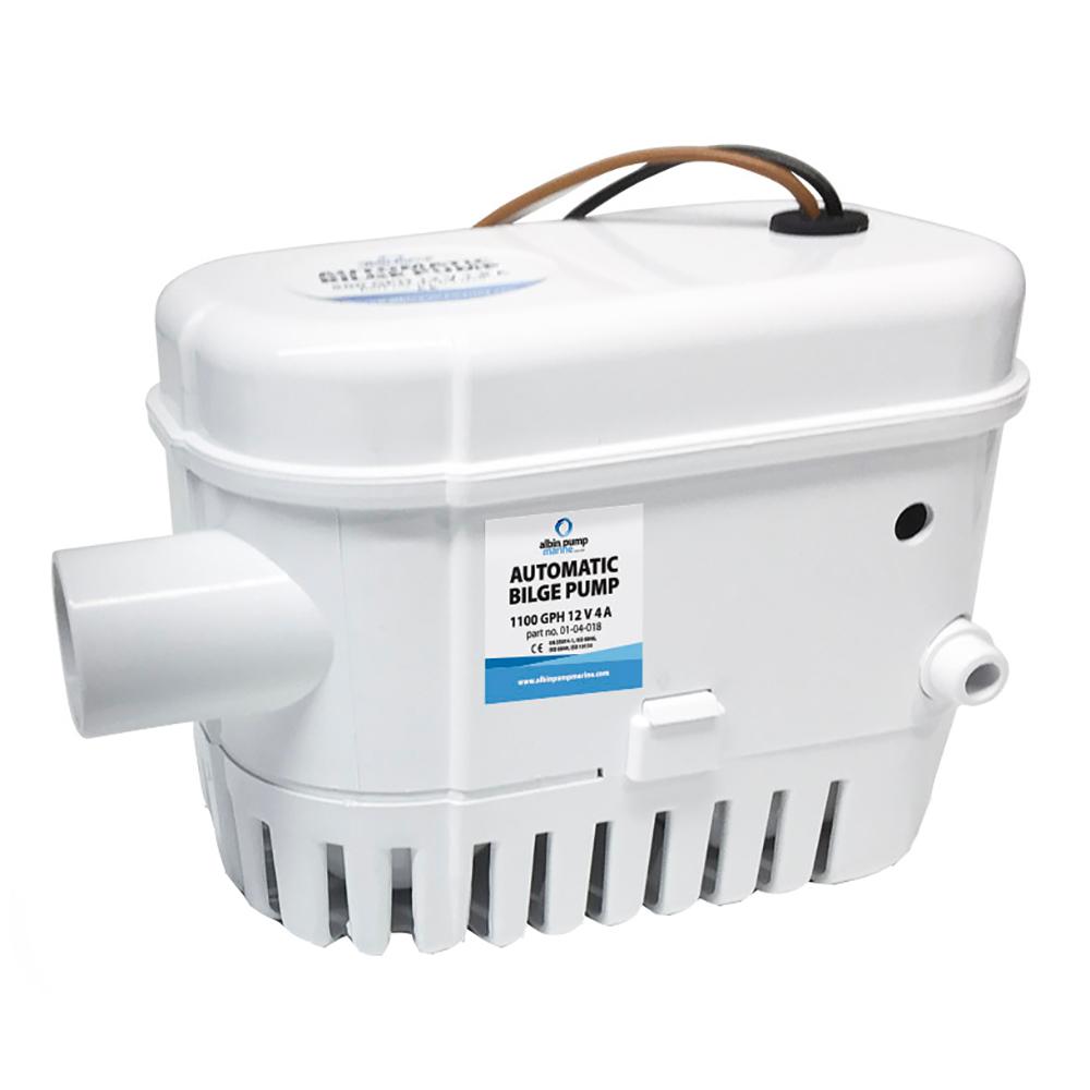 ALBIN 01-04-019 AUTOMATIC BILGE PUMP 1100 GPH - 24V - The Twister Group product