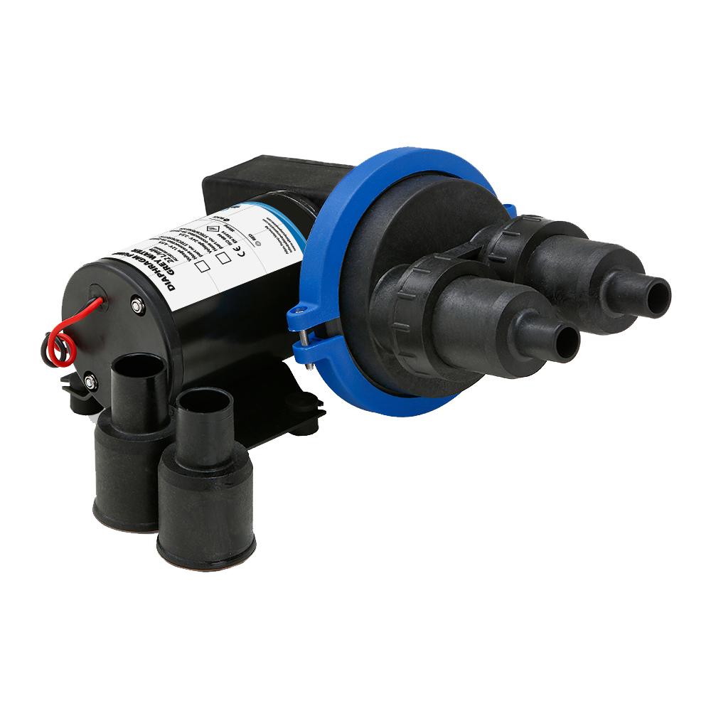 ALBIN 03-01-015 COMPACT WASTE WATER DIAPHRAGM PUMP - 22L(5.8GPM) - 12V - High quality product image showing ALBIN 03-01-015 COMPACT WASTE WATER DIAPHRAGM PUMP - 22L(5.8GPM) - 12V details and features