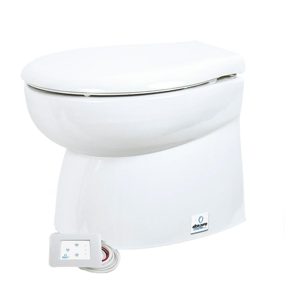 ALBIN 07-04-017 TOILET SILENT PREMIUM LOW - 24V - High quality product image showing ALBIN 07-04-017 TOILET SILENT PREMIUM LOW - 24V details and features