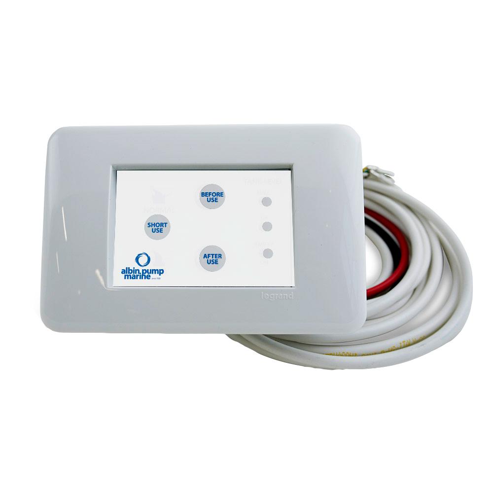 ALBIN 07-66-024 DIGITAL CONTROL PANEL SILENT ELECTRIC TOILET - The Twister Group Tools product