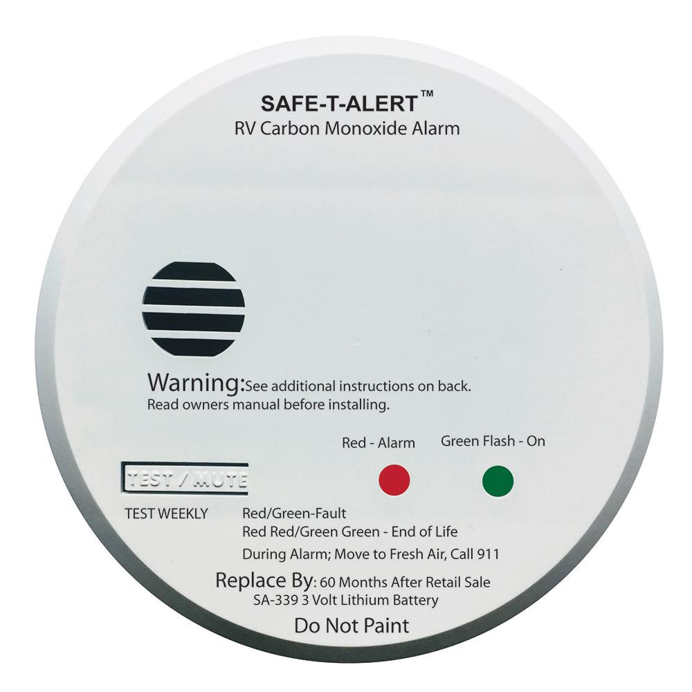 SAFE-T-ALERT SA-339-WHT SA-339 WHITE RV BATTERY POWERED CO2 DETECTOR - High quality product image showing SAFE-T-ALERT SA-339-WHT SA-339 WHITE RV BATTERY POWERED CO2 DETECTOR details and features