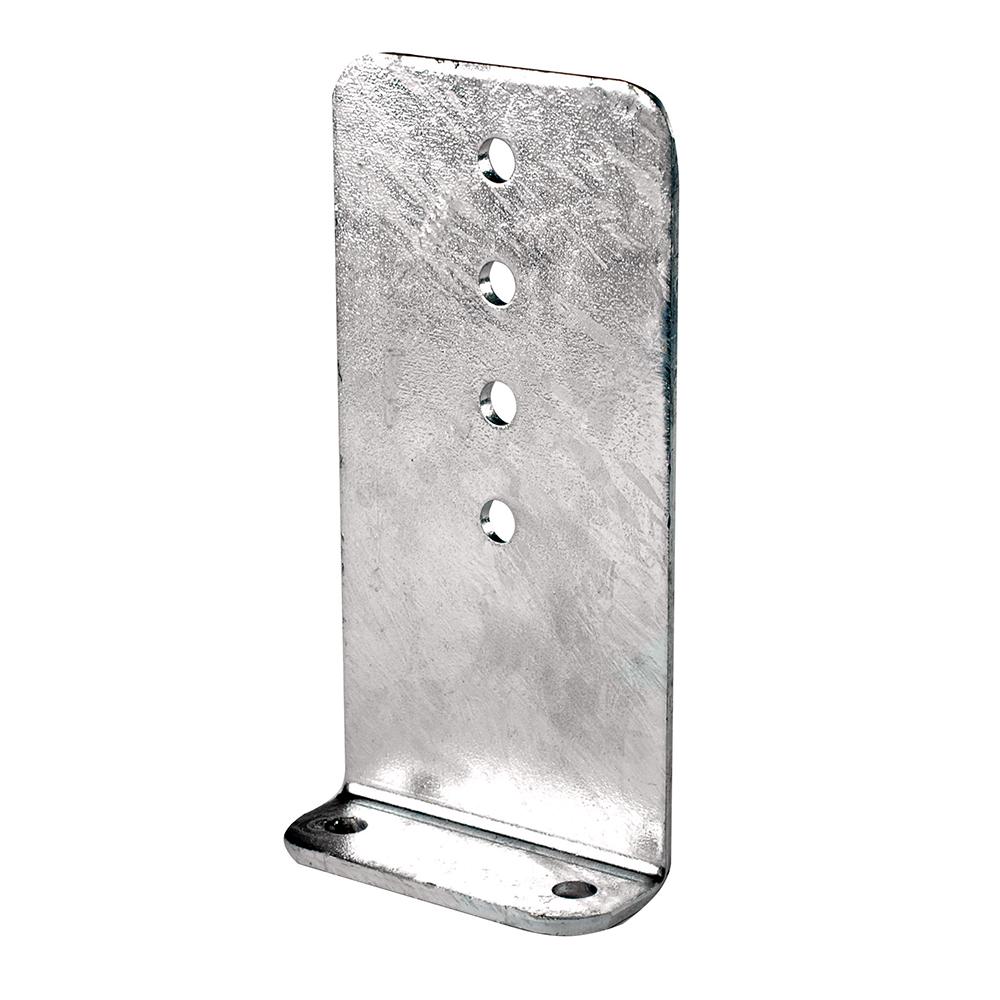 C.E. SMITH 10162A40 VERTICAL 90° BUNK BRACKET - 5 INCH X 10 INCH - ALUMINUM - The Twister Group Tools product
