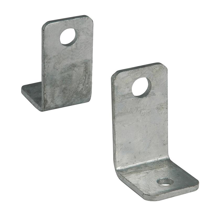 C.E. SMITH 10211G SIDE ANGLE INCHL INCH BRACKET - PAIR - GALVANIZED