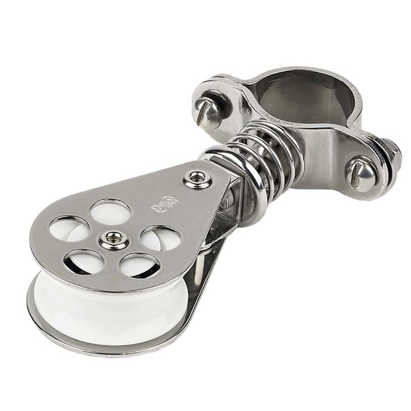 SCHAEFER 300-35 PULPIT FURLING LEAD SPRING LOADED BLOCK - 1 INCH BALL BEARING