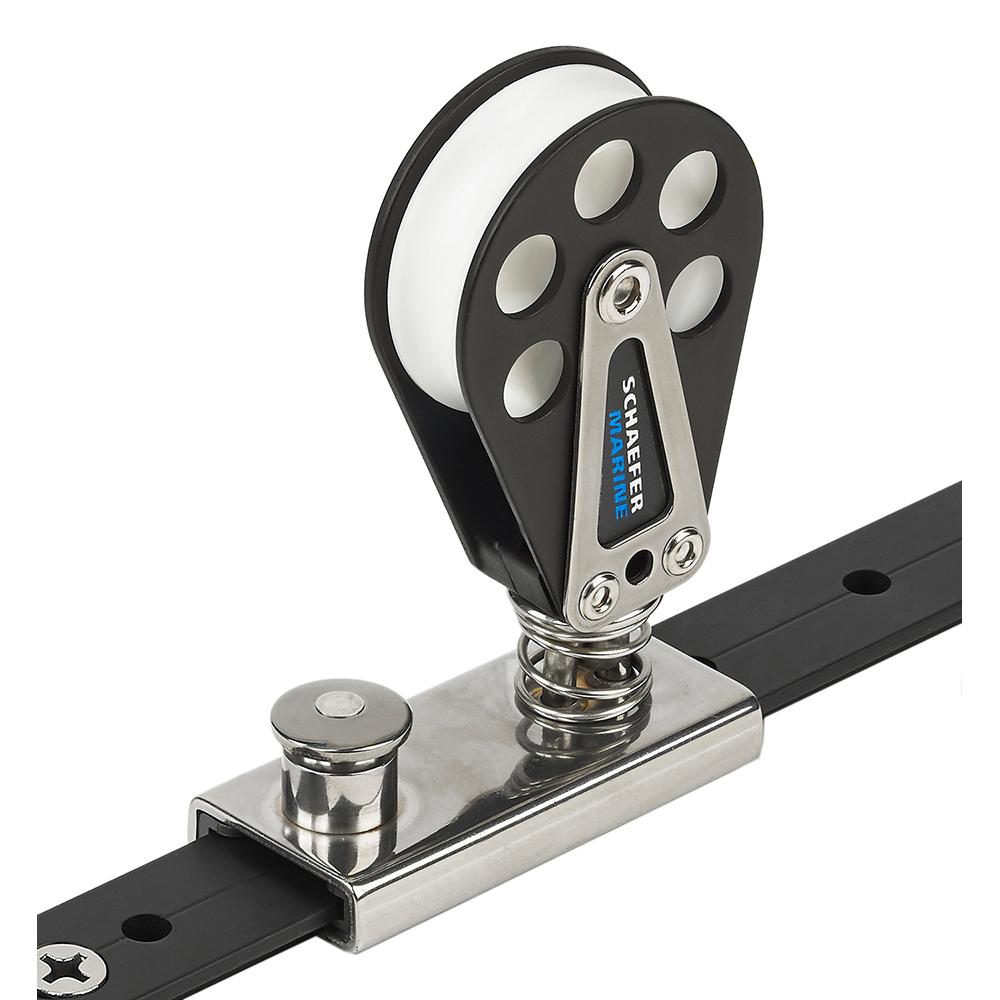 SCHAEFER 504-82 SPRING LOADED/LINED SLIDE/ALUMINUM F/1 INCH T-TRACK - High quality product image showing SCHAEFER 504-82 SPRING LOADED/LINED SLIDE/ALUMINUM F/1 INCH T-TRACK details and features