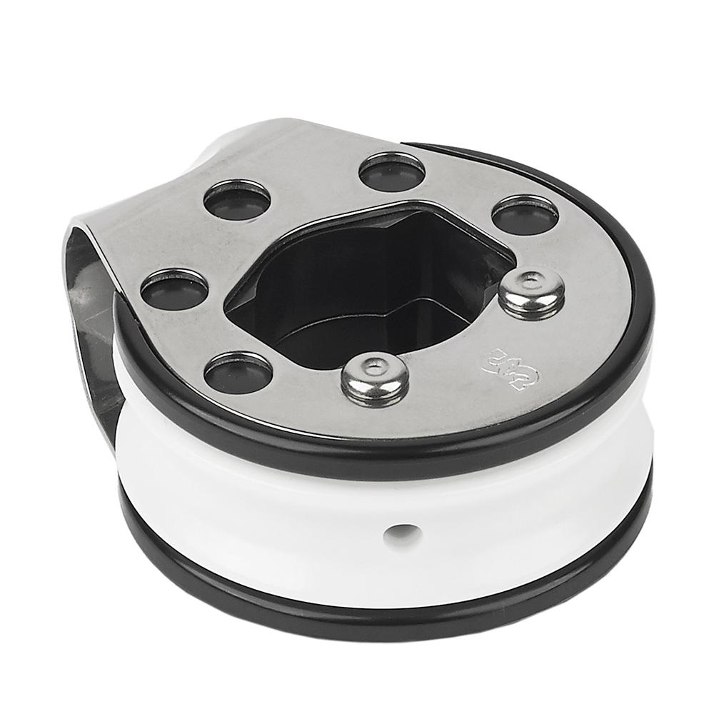 SCHAEFER 506-44 CLEAR STEP LEAD BLOCK F/1 INCH STANCHIONS - High quality product image showing SCHAEFER 506-44 CLEAR STEP LEAD BLOCK F/1 INCH STANCHIONS details and features