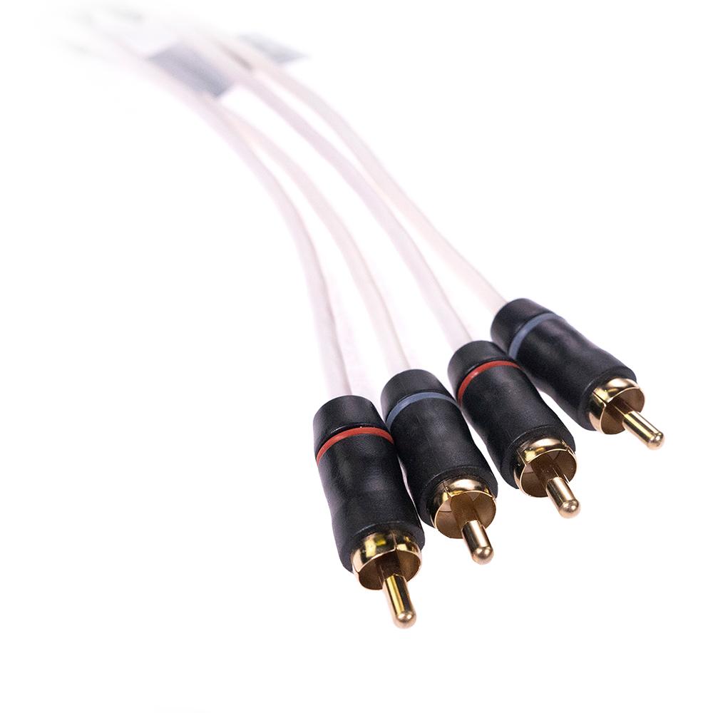 FUSION 010-12620-00 MS-FRCA25 PREMIUM 25FT 4-WAY SHIELDED RCA CABLE - High quality product image showing FUSION 010-12620-00 MS-FRCA25 PREMIUM 25FT 4-WAY SHIELDED RCA CABLE details and features