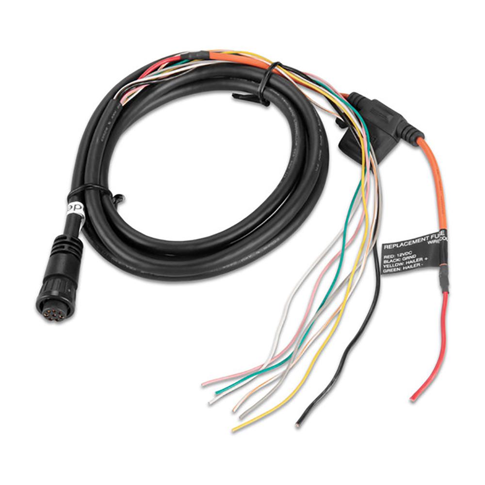 GARMIN 010-12769-01 NMEA 0183 POWER/HAILER CABLE - High quality product image showing GARMIN 010-12769-01 NMEA 0183 POWER/HAILER CABLE details and features
