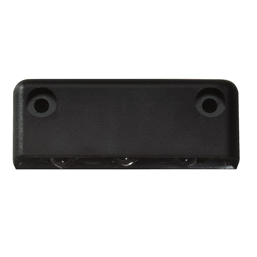 INNOVATIVE LIGHTING 003-2000-7 3 LED SURFACE MOUNT STEP LIGHT - BLUE W/BLACK CASE