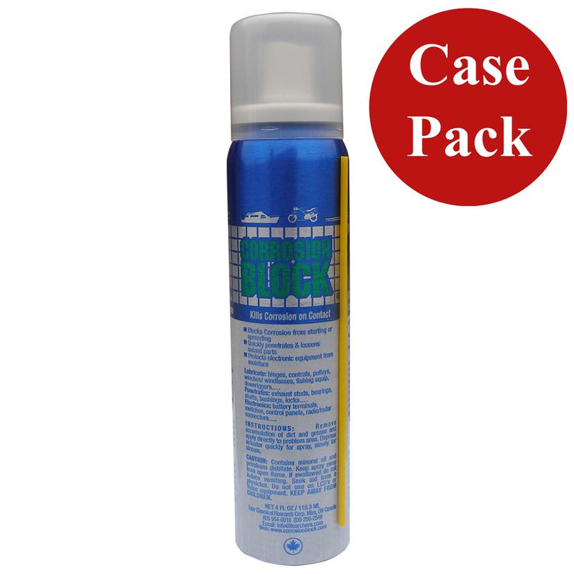 CORROSION BLOCK 20002CASE LIQUID PUMP SPRAY - 4OZ - NON-HAZMAT, NON-FLAMMABLE & NON-TOXIC (CASE OF 24)
