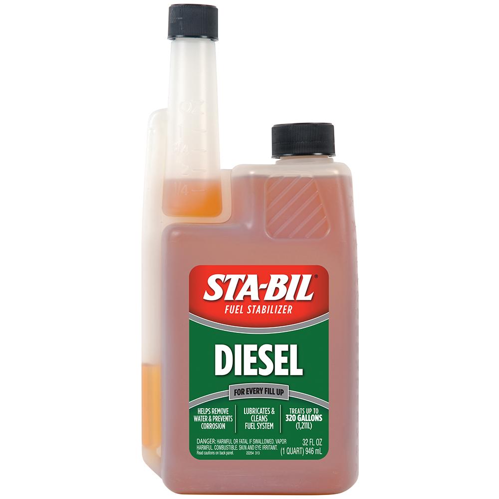 STA-BIL 22254 DIESEL FORMULA FUEL STABILIZER & PERFORMANCE IMPROVER - 32OZ - The Twister Group Tools product