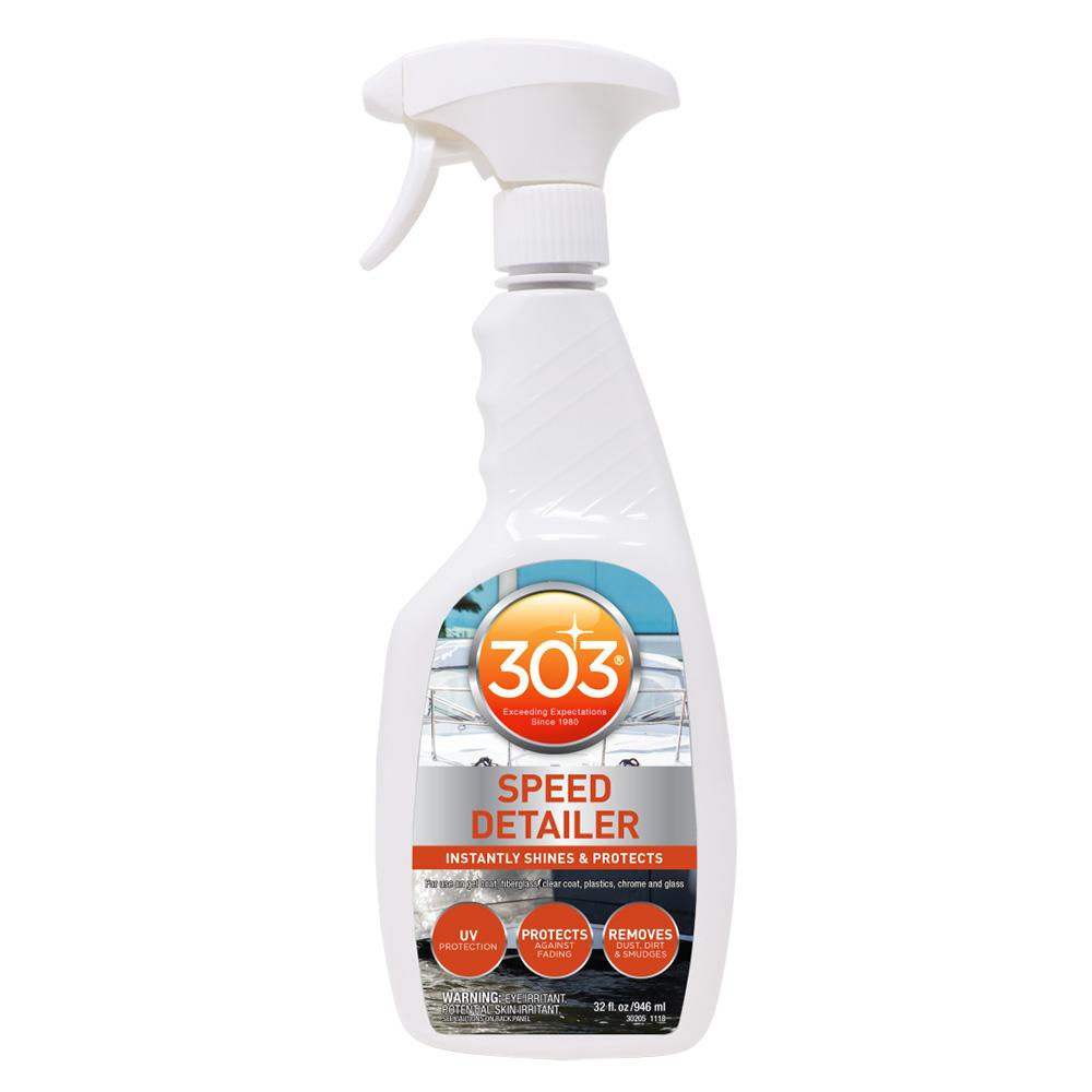 303 30205 MARINE SPEED DETAILER W/TRIGGER SPRAYER - 32OZ - High quality product image showing 303 30205 MARINE SPEED DETAILER W/TRIGGER SPRAYER - 32OZ details and features