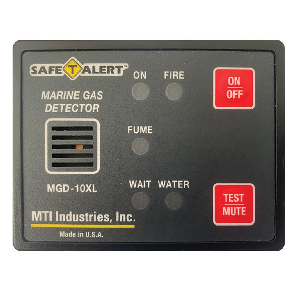 SAFE-T-ALERT MGD-10XL GAS VAPOR ALARM FUME, FIRE, BILGE WATER - BLACK SURFACE MOUNT - High quality product image showing SAFE-T-ALERT MGD-10XL GAS VAPOR ALARM FUME, FIRE, BILGE WATER - BLACK SURFACE MOUNT details and features