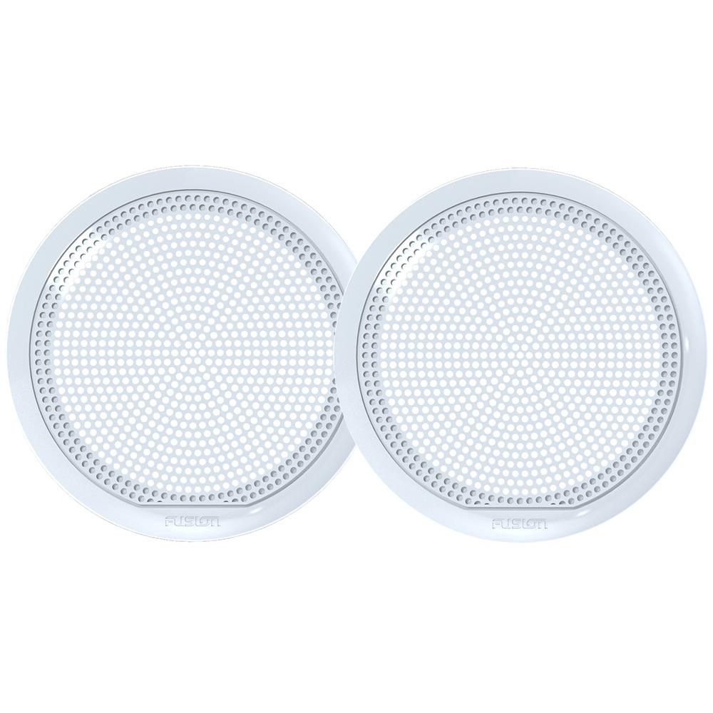 FUSION 010-12789-20 EL-X651W 6.5 INCH CLASSIC GRILL COVERS - WHITE F/ EL SERIES SPEAKERS - High quality product image showing FUSION 010-12789-20 EL-X651W 6.5 INCH CLASSIC GRILL COVERS - WHITE F/ EL SERIES SPEAKERS details and features
