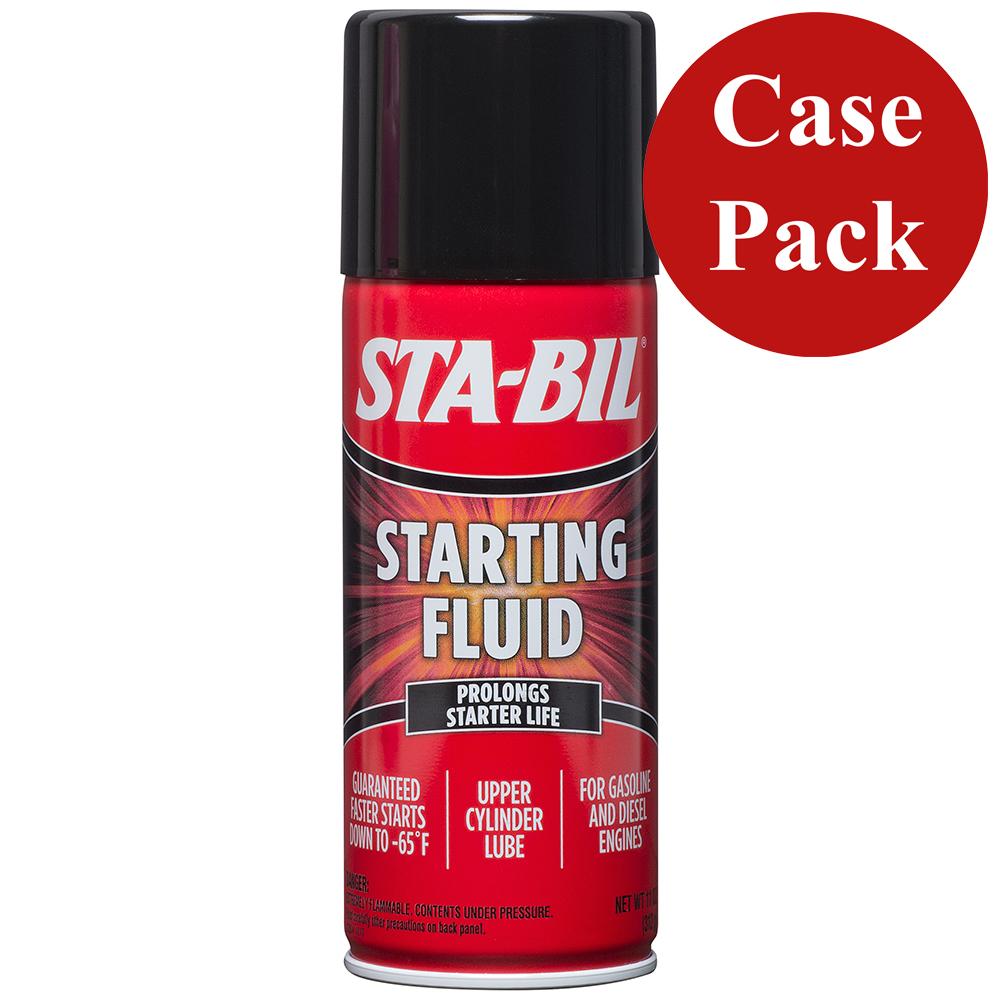 STA-BIL 22004CASE STARTING FLUID - 11OZ (CASE OF 6) - The Twister Group Tools product