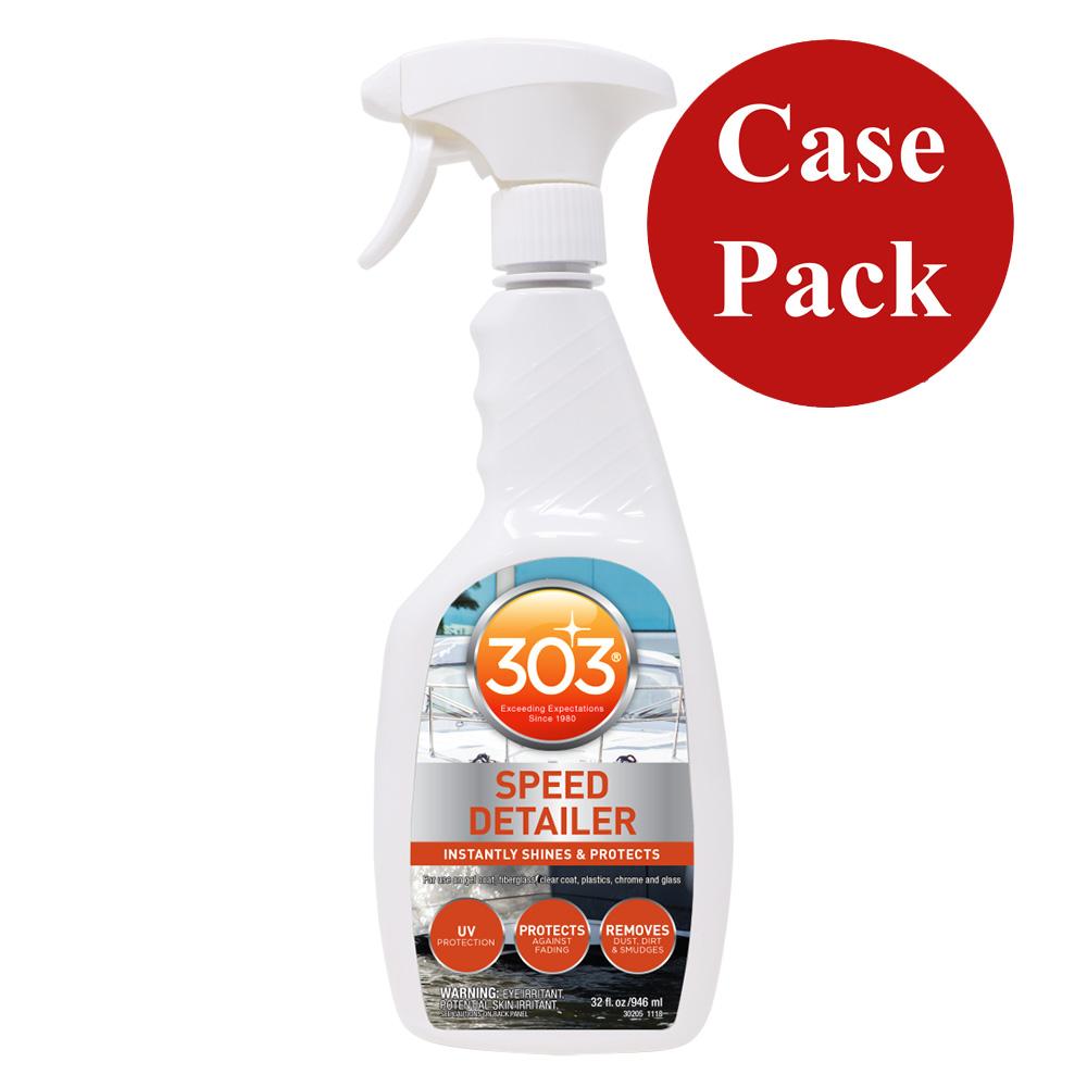 303 30205CASE MARINE SPEED DETAILER WITH TRIGGER SPRAYER - 32OZ (CASE OF 6) - High quality product image showing 303 30205CASE MARINE SPEED DETAILER WITH TRIGGER SPRAYER - 32OZ (CASE OF 6) details and features