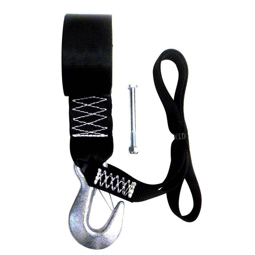 ROD SAVER PWC12SH PWC WINCH STRAP REPLACEMENT W/SOFT HOOK - 12
