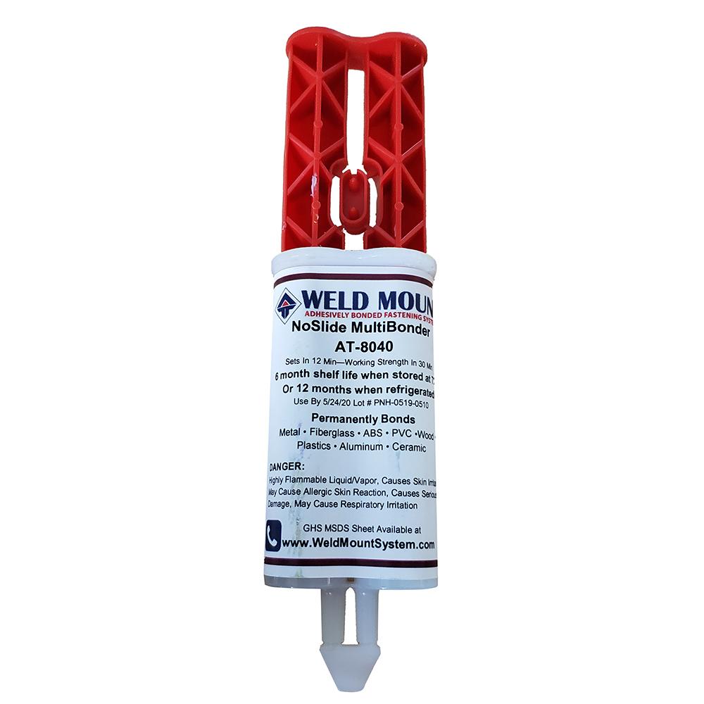 WELD MOUNT 804030 8040 ACRYLIC ADHESIVE W/PLUNGER - High quality product image showing WELD MOUNT 804030 8040 ACRYLIC ADHESIVE W/PLUNGER details and features