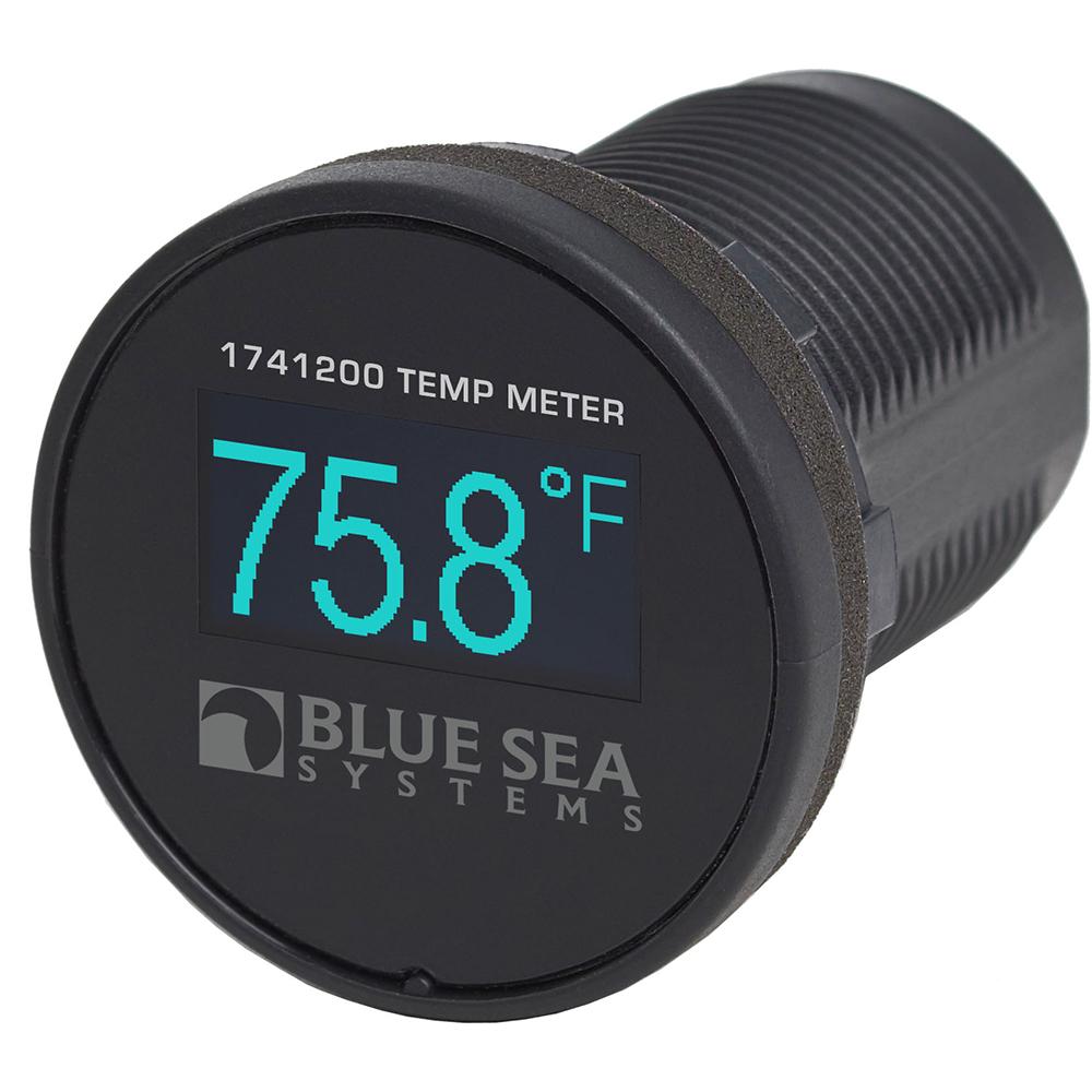 BLUE SEA 1741200 Mini OLED Temperature Monitor - Blue - The Twister Group Tools product