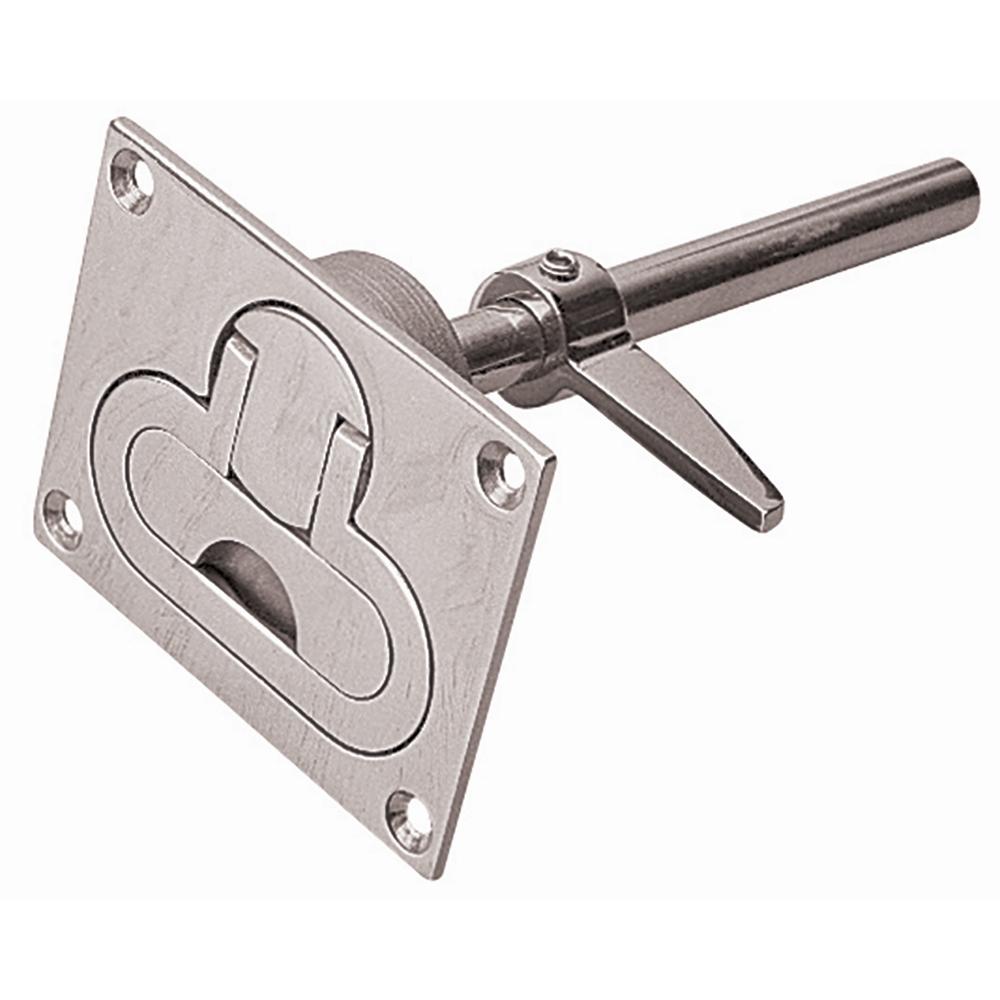 SEA-DOG 221835-1 CAST STAINLESS STEEL HANDLE/LATCH - 3-3/4 INCH X 3 INCH - High quality product image showing SEA-DOG 221835-1 CAST STAINLESS STEEL HANDLE/LATCH - 3-3/4 INCH X 3 INCH details and features