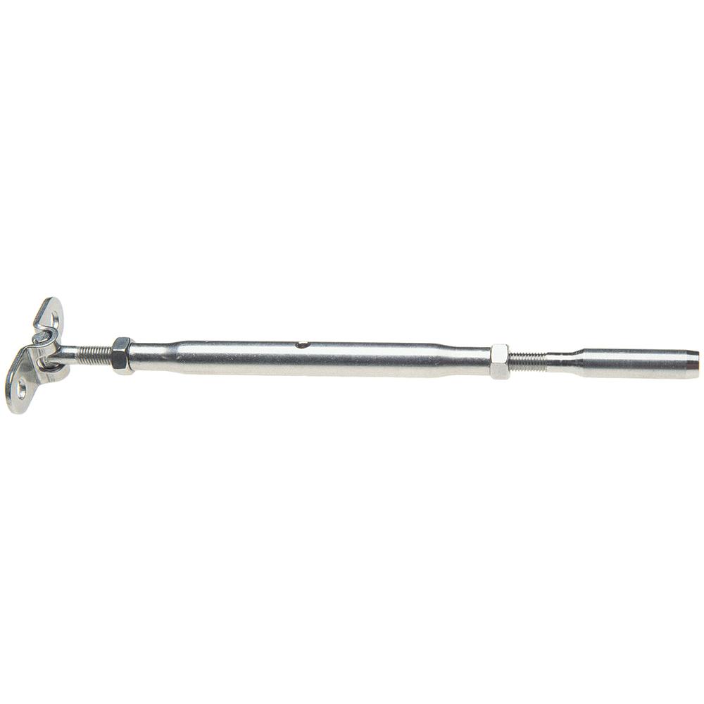 C. SHERMAN JOHNSON 26-412-1T DECK TOGGLE TURNBUCKLE INCHT INCH STYLE FOR1/8 INCH WIRE - High quality product image showing C. SHERMAN JOHNSON 26-412-1T DECK TOGGLE TURNBUCKLE INCHT INCH STYLE FOR1/8 INCH WIRE details and features