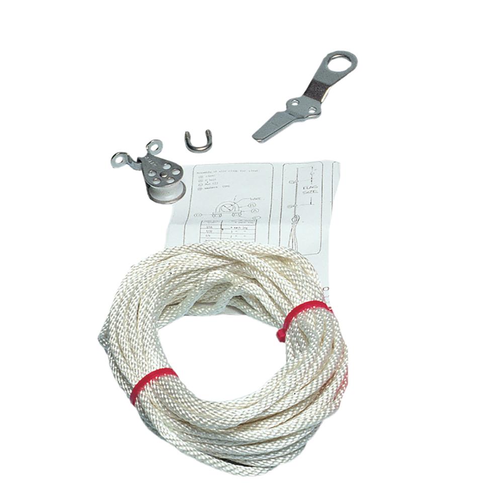 C. SHERMAN JOHNSON 40-530 SPREADER FLAG HALYARD KIT - High quality product image showing C. SHERMAN JOHNSON 40-530 SPREADER FLAG HALYARD KIT details and features