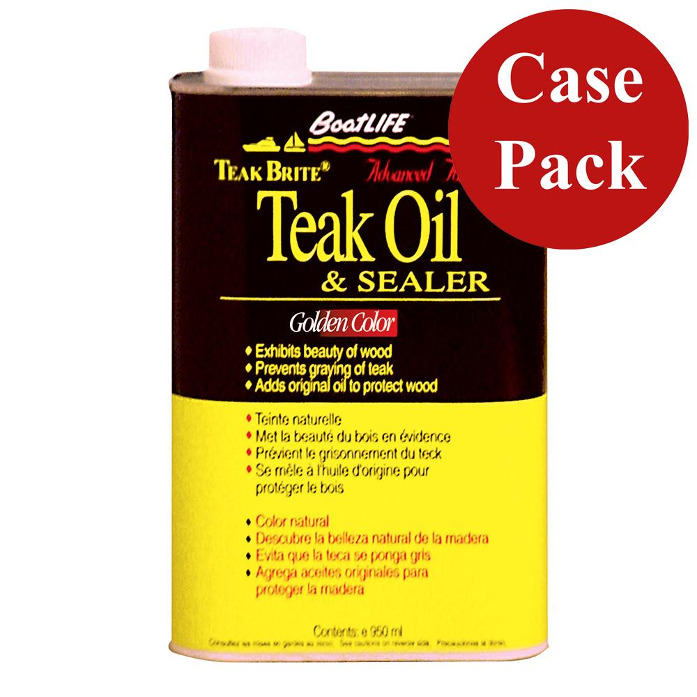BOATLIFE 1188CASE TEAK BRITEADVANCED FORMULA TEAK OIL - 32OZ *CASE OF 12* - The Twister Group Tools product