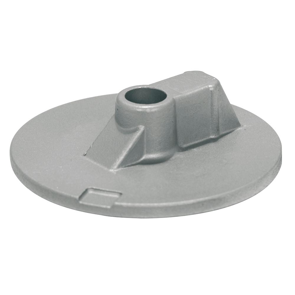TECNOSEAL 00835 Mercury/Mercruiser Zinc Flat Trim Tab Anode - No Threads - The Twister Group Tools product
