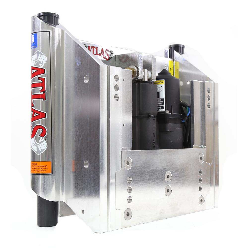 T-H MARINE AHJ-10VHD-DP ATLAS10 INCH SET BACK HYDRAULIC JACK PLATE - HEAVY DUTY - High quality product image showing T-H MARINE AHJ-10VHD-DP ATLAS10 INCH SET BACK HYDRAULIC JACK PLATE - HEAVY DUTY details and features