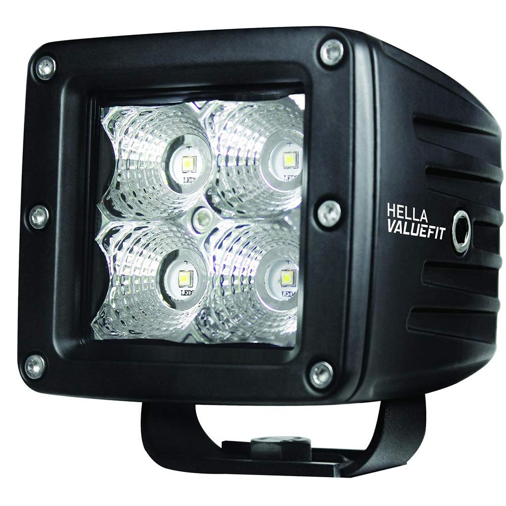 HELLA MARINE 357204031 VALUE FIT LED 4 CUBE FLOOD LIGHT - BLACK - High quality product image showing HELLA MARINE 357204031 VALUE FIT LED 4 CUBE FLOOD LIGHT - BLACK details and features