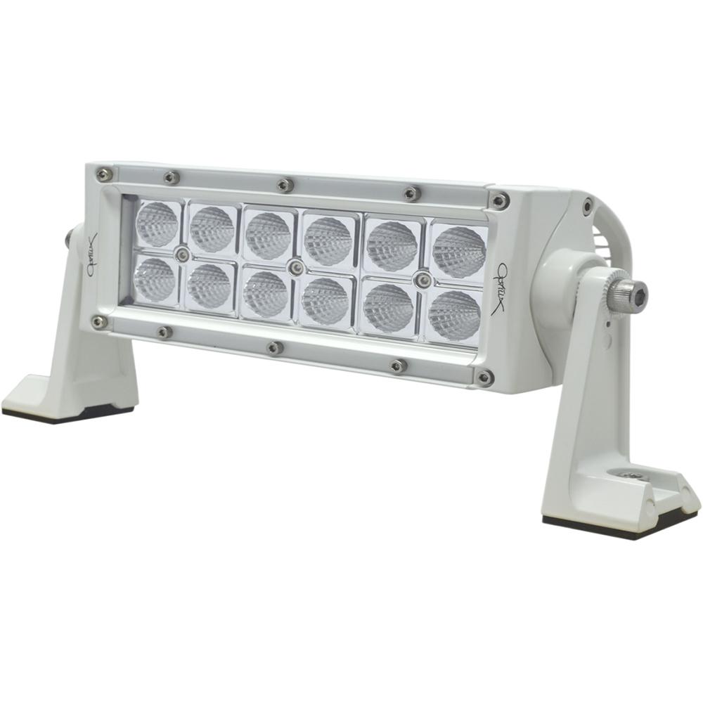 HELLA MARINE 357208011 VALUE FIT SPORT SERIES 12 LED FLOOD LIGHT BAR - 8 INCH - WHITE - High quality product image showing HELLA MARINE 357208011 VALUE FIT SPORT SERIES 12 LED FLOOD LIGHT BAR - 8 INCH - WHITE details and features